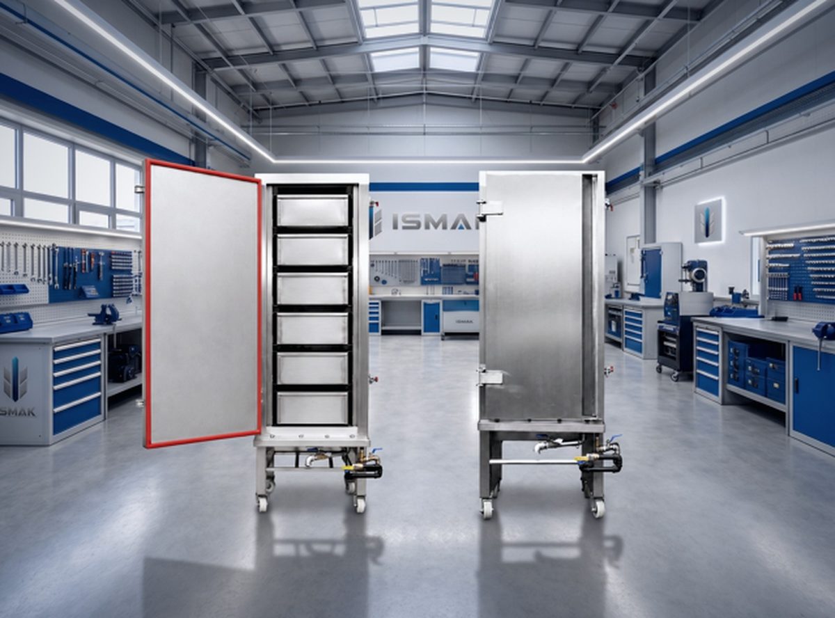 ISMAK I-800 commercial tamale steamer
