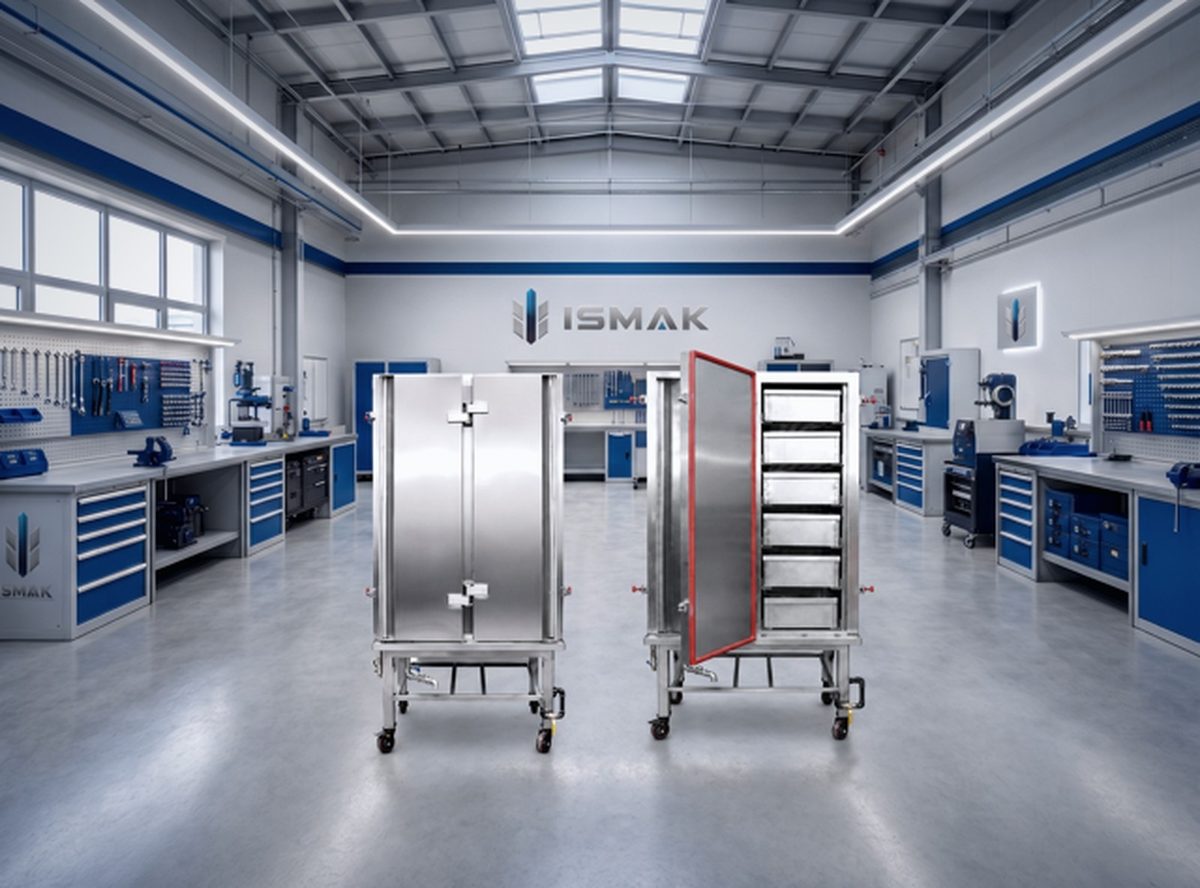 ISMAK I-1600 commercial tamale steamer